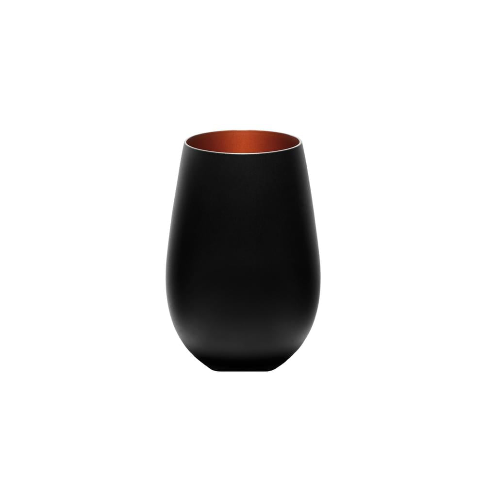 STOLZLE – OLYMPIC BICCHIERE ACQUA - SET DA 6 - Nero/Bronzo